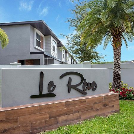 Charming Four Bedrooms Townhome With Private Splash Pool At Le Reve Resort Kissimmee Exterior photo
