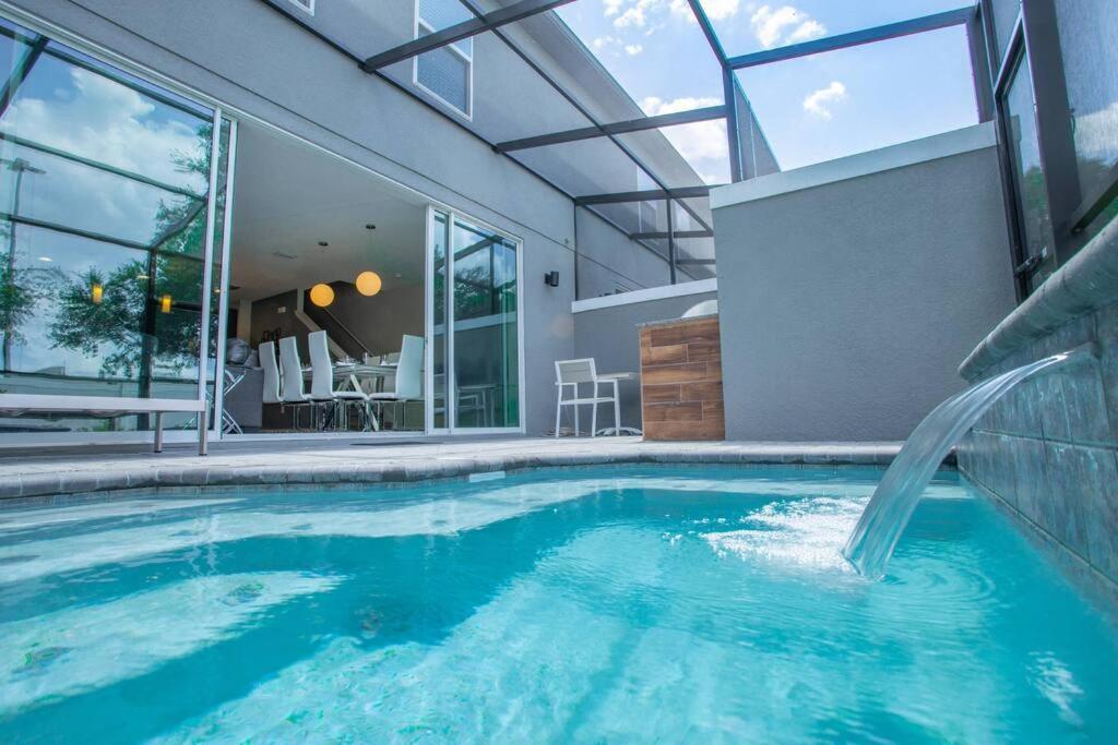 Charming Four Bedrooms Townhome With Private Splash Pool At Le Reve Resort Kissimmee Exterior photo