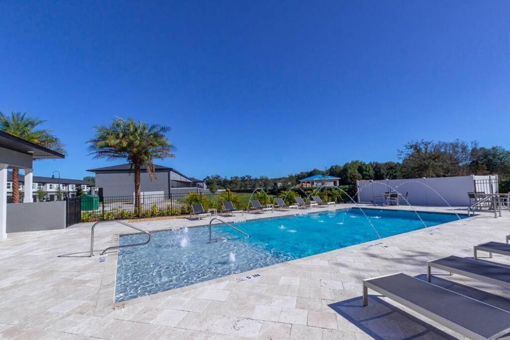 Charming Four Bedrooms Townhome With Private Splash Pool At Le Reve Resort Kissimmee Exterior photo