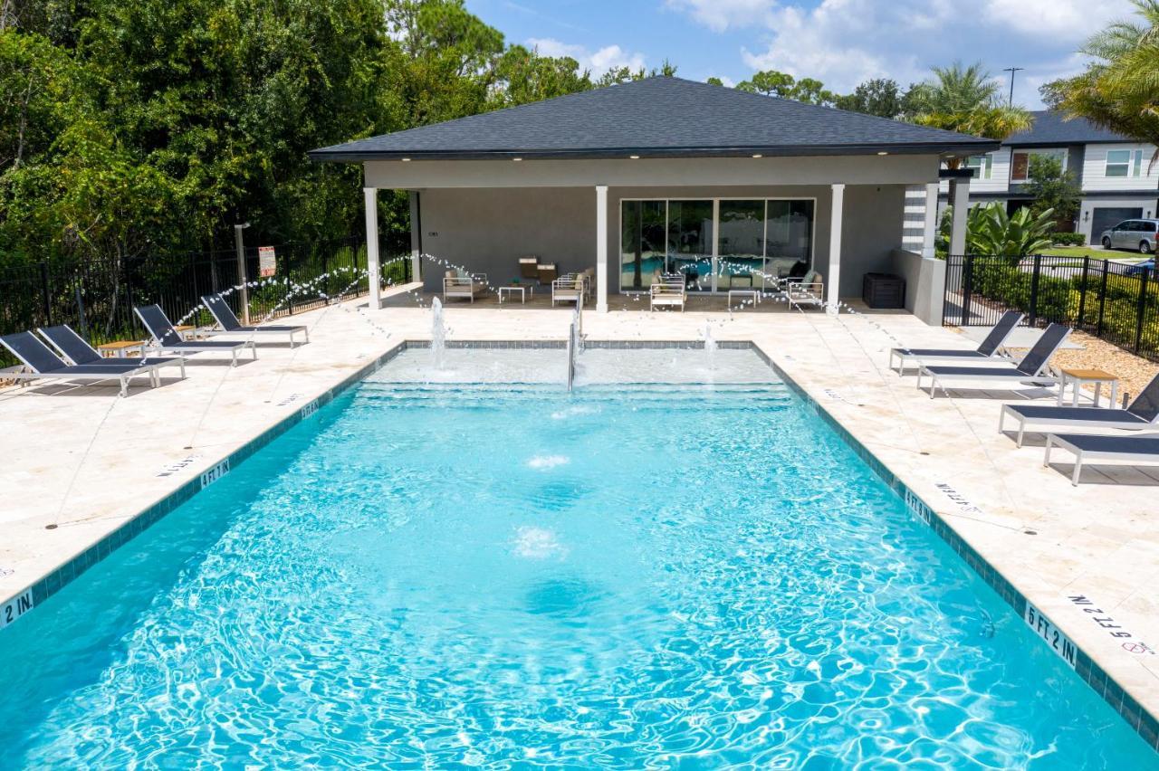 Charming Four Bedrooms Townhome With Private Splash Pool At Le Reve Resort Kissimmee Exterior photo