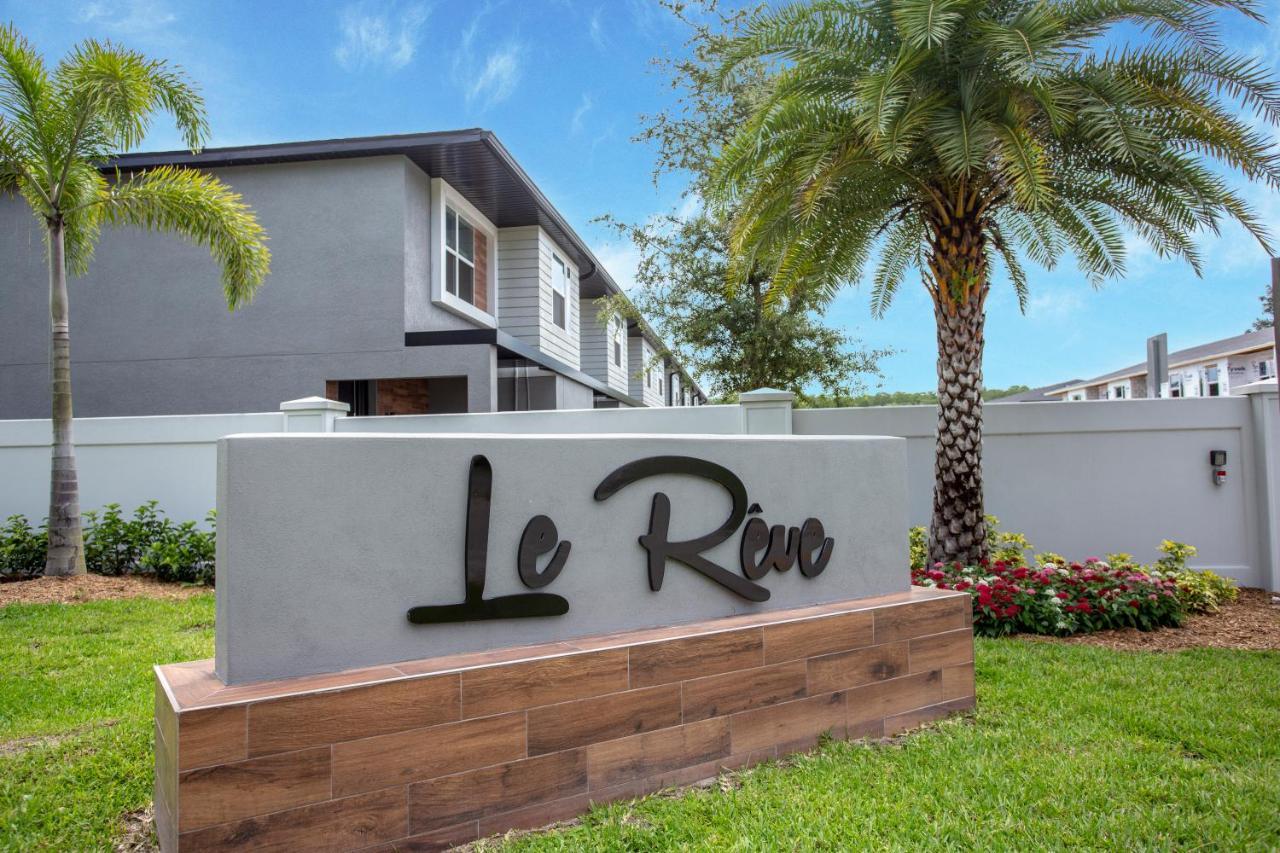 Charming Four Bedrooms Townhome With Private Splash Pool At Le Reve Resort Kissimmee Exterior photo